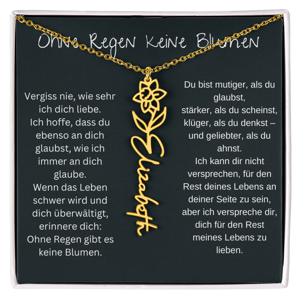 Ohne Regen Keine Blumen