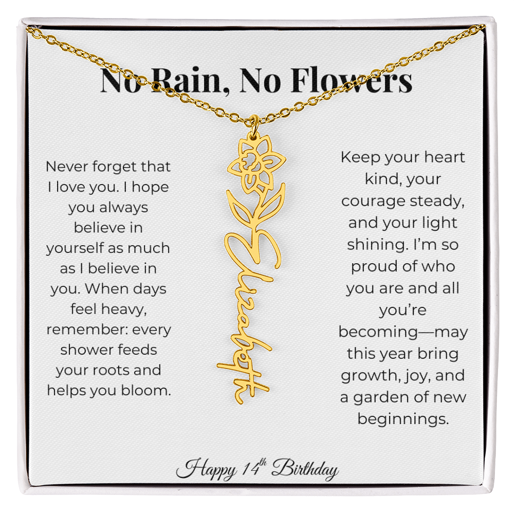14th Birthday Gift for Daughter, Granddaughter, Niece, Goddaughter & Bonus Daughter