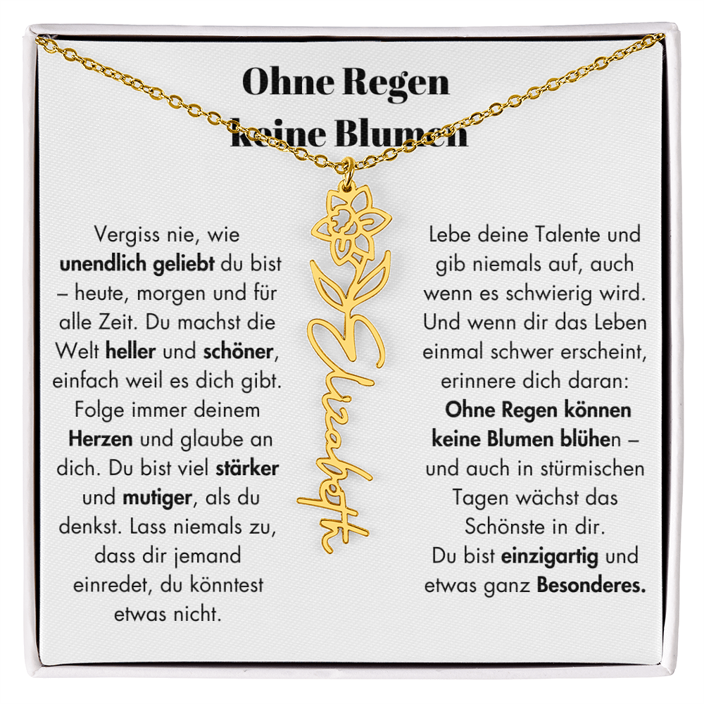 Weihnachtsgeschenk Schmuckkarte mit Spruch unendlich geliebt Mutmacher Hoffnung Liebe Geschenkidee