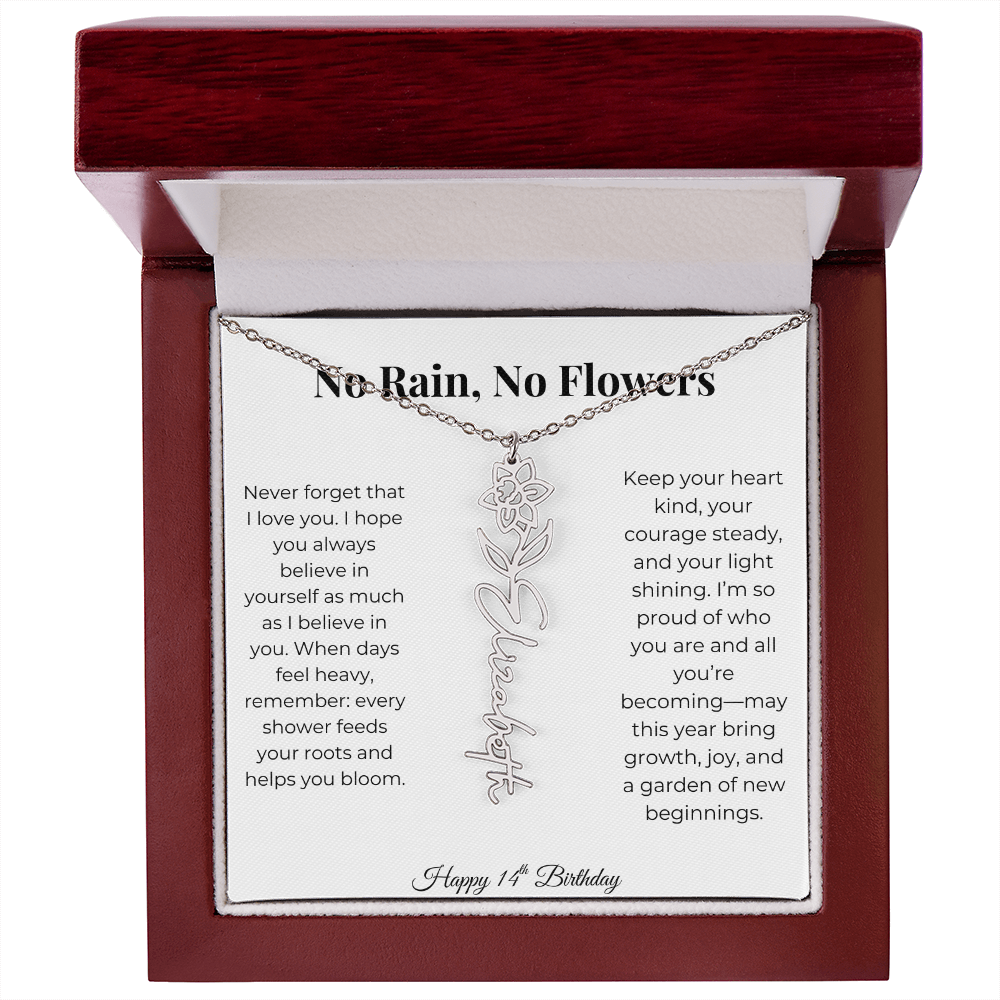 14th Birthday Gift for Daughter, Granddaughter, Niece, Goddaughter & Bonus Daughter