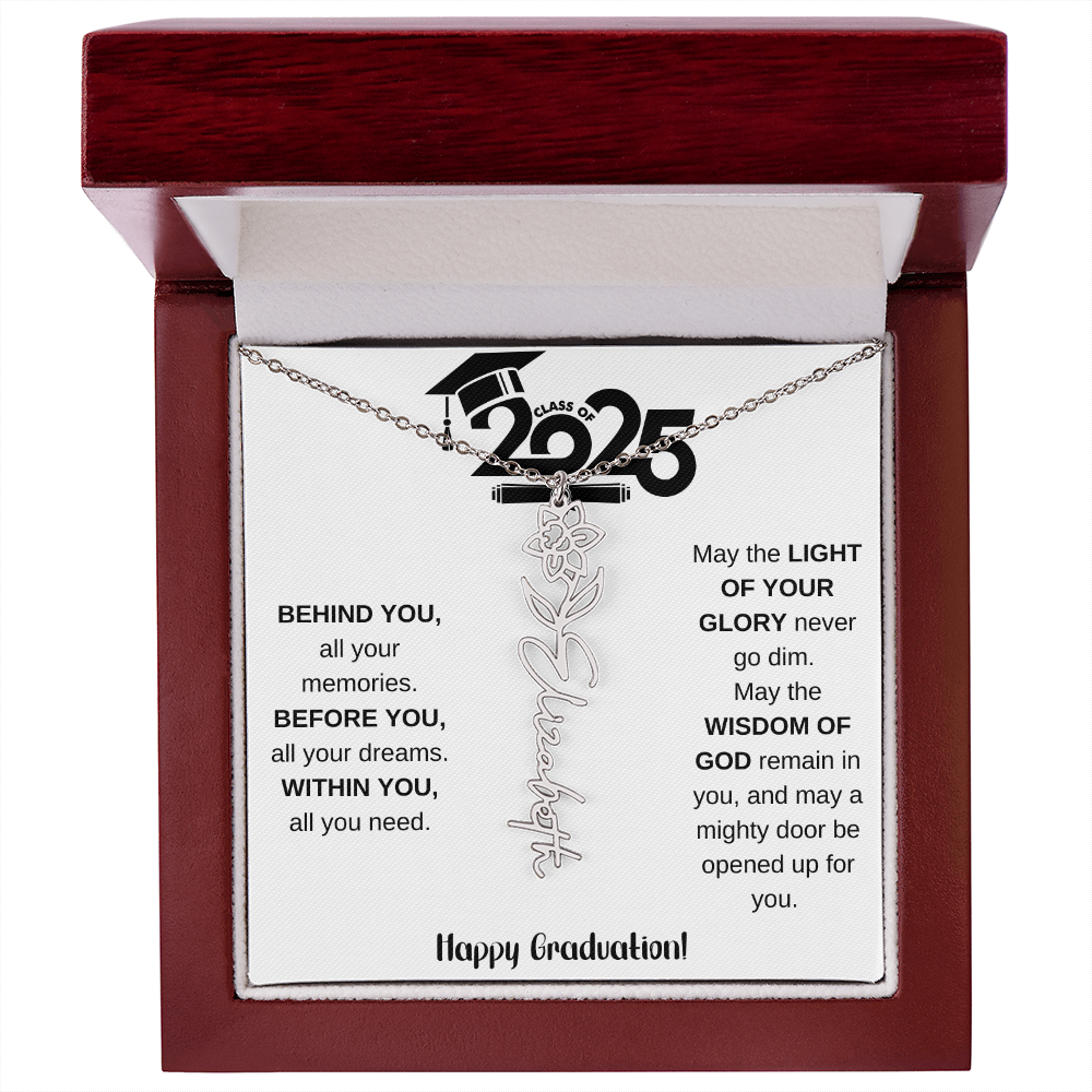 2025 Graduation Gift - Flower Name Necklace 8