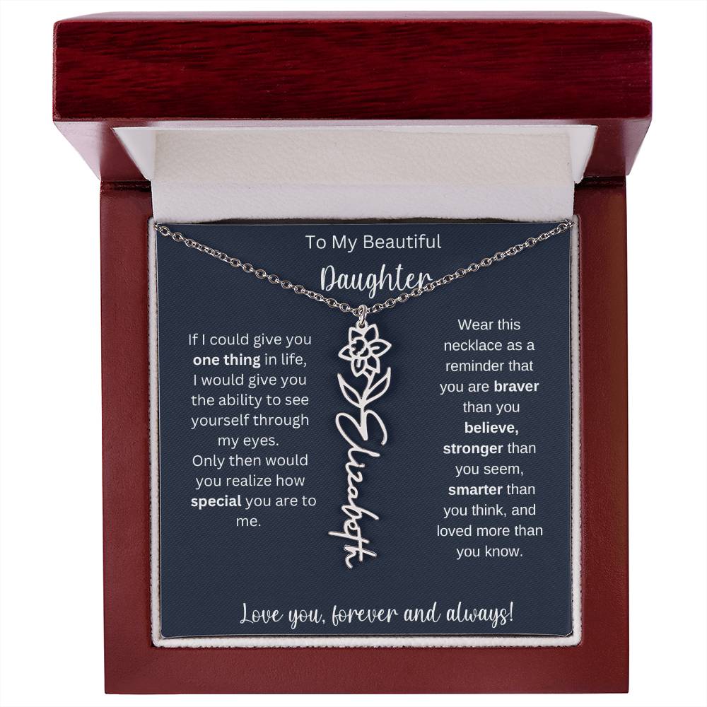 Daughter Custom Necklace 1