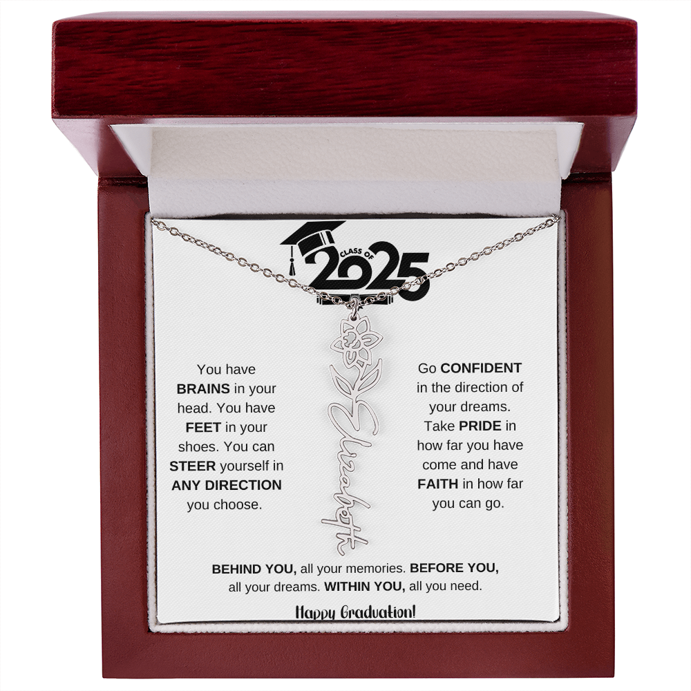 2025 Graduation Gift - Flower Name Necklace 7