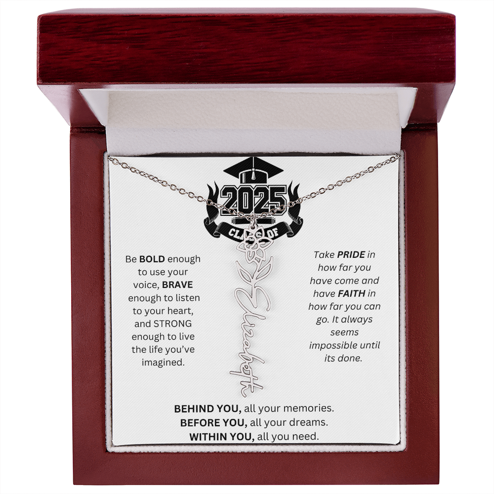 2025 Graduation Gift - Flower Name Necklace 3