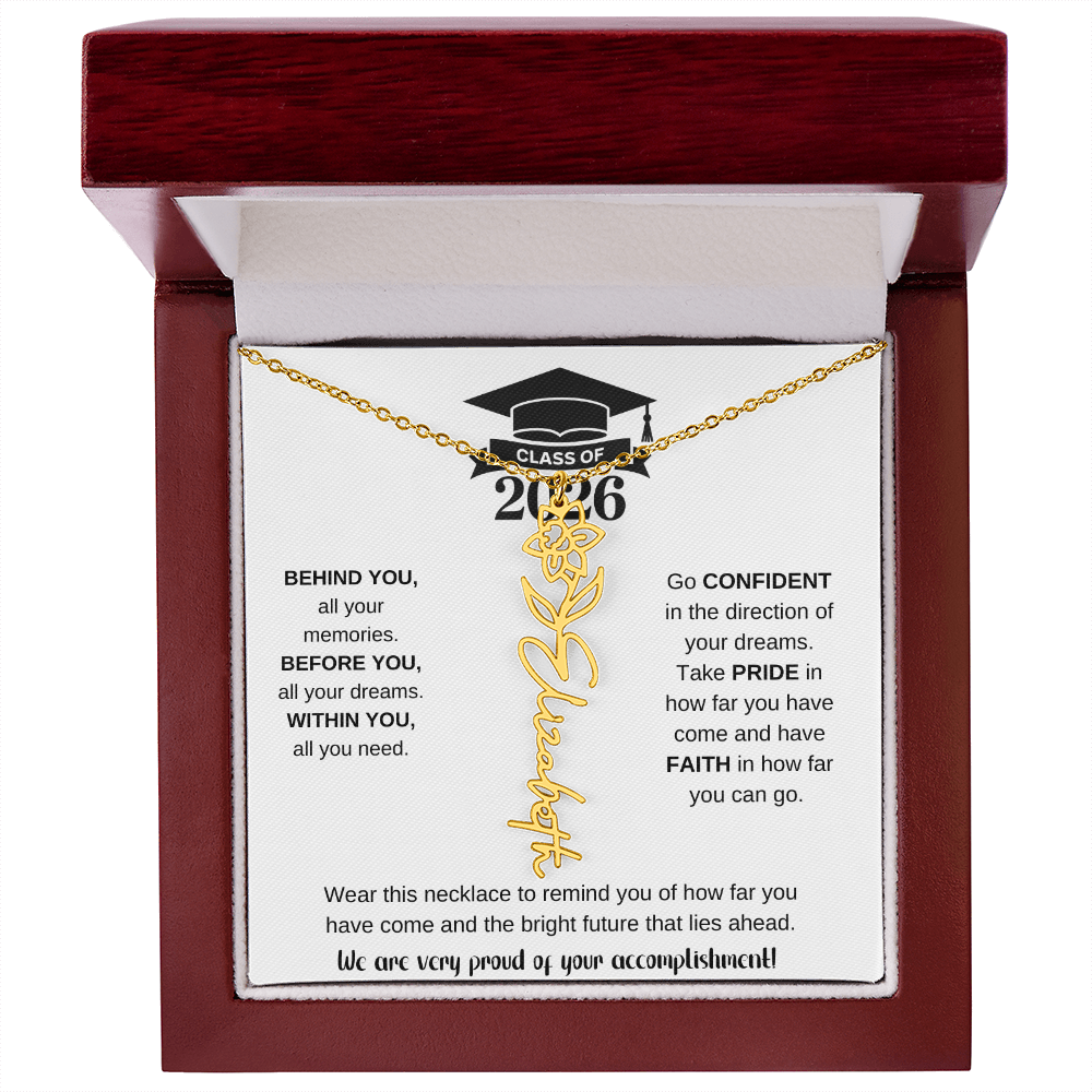 2026 Graduation Necklace