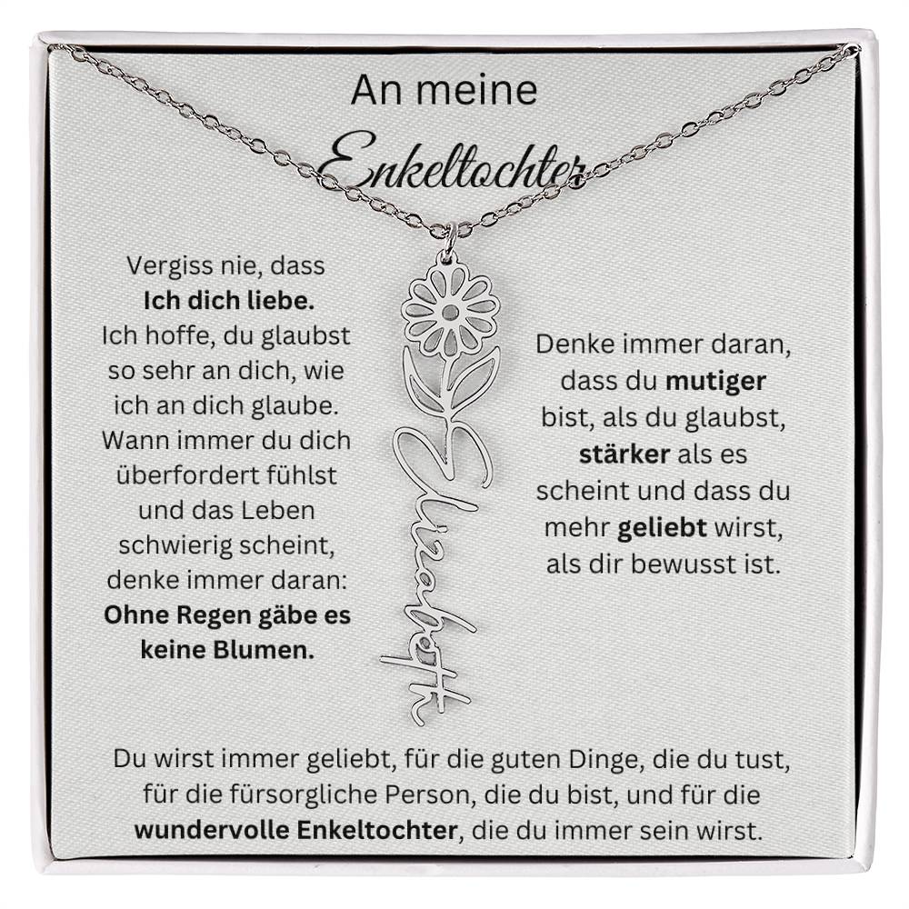 An Meine Enkeltochter - Vergiss Nie