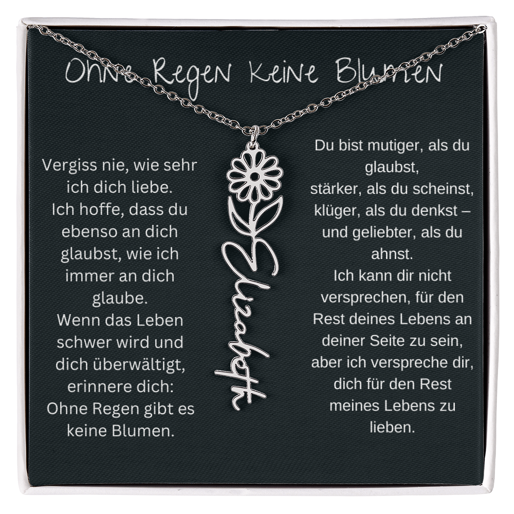 Ohne Regen Keine Blumen