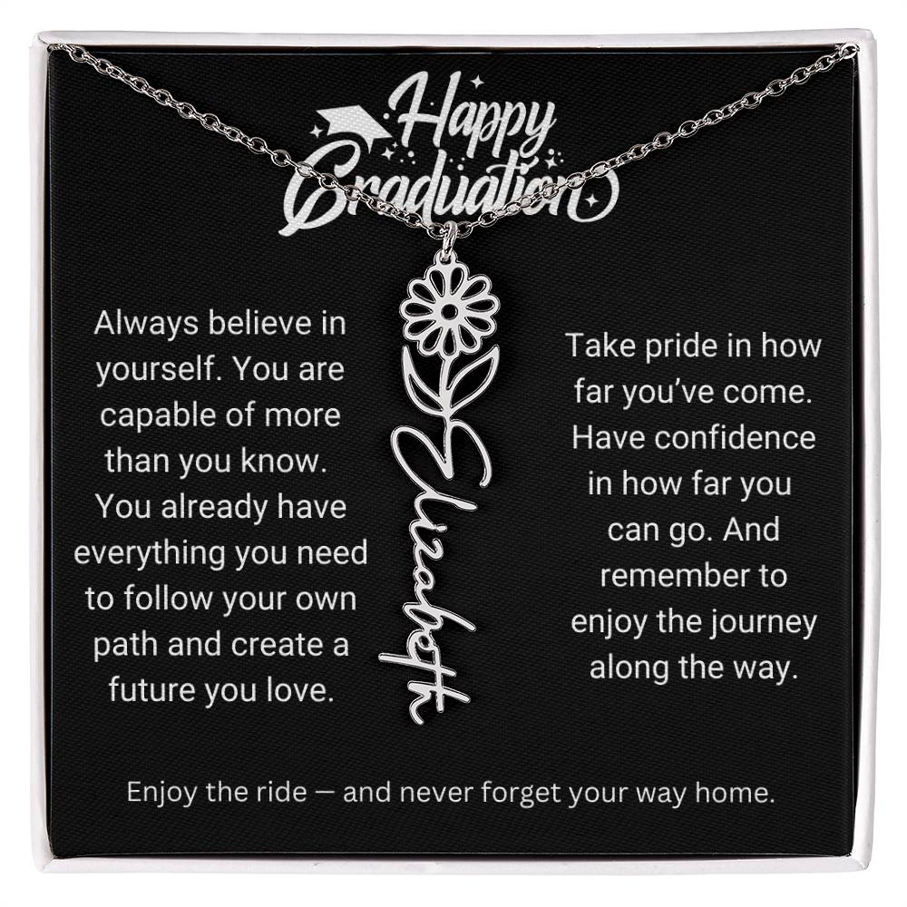 Personalized Graduation Jewelry Keepsake