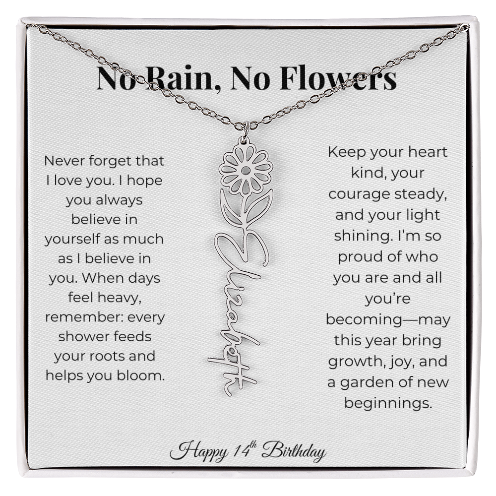 14th Birthday Gift for Daughter, Granddaughter, Niece, Goddaughter & Bonus Daughter