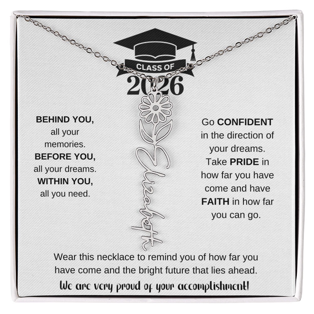 2026 Graduation Necklace