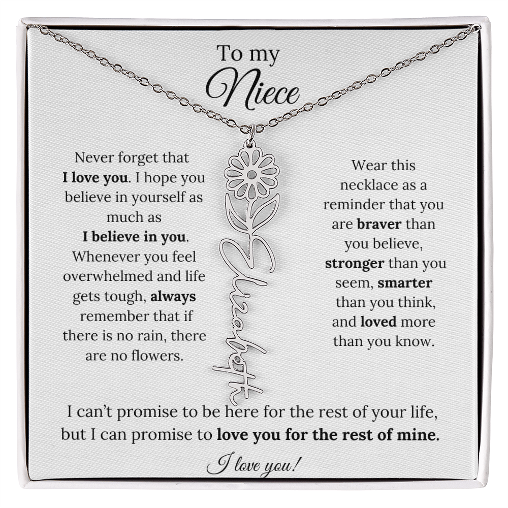 To My Niece