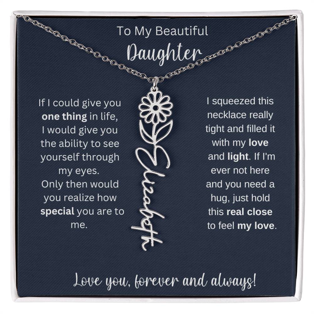 Daughter Custom Necklace 2