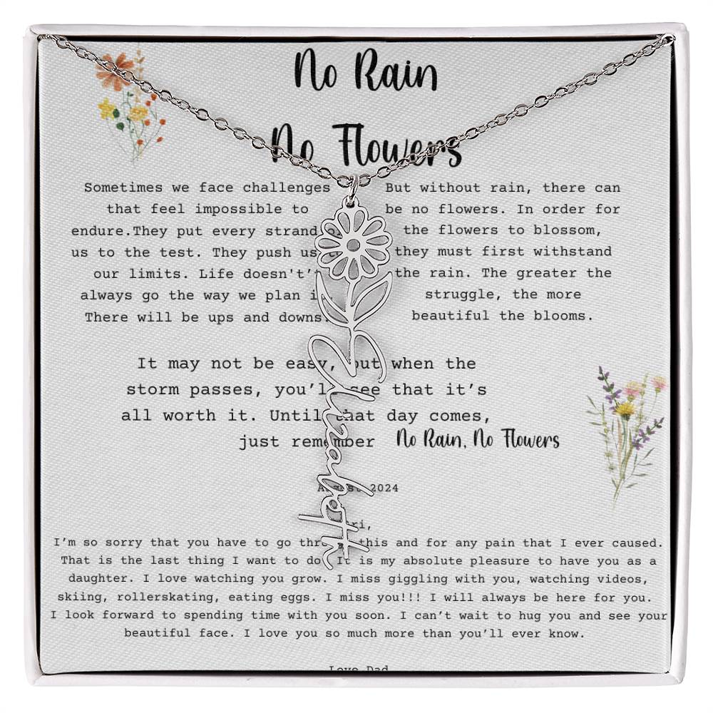 No Rain No Flowers