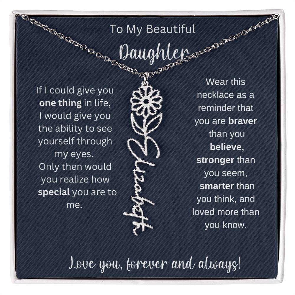 Daughter Custom Necklace 1