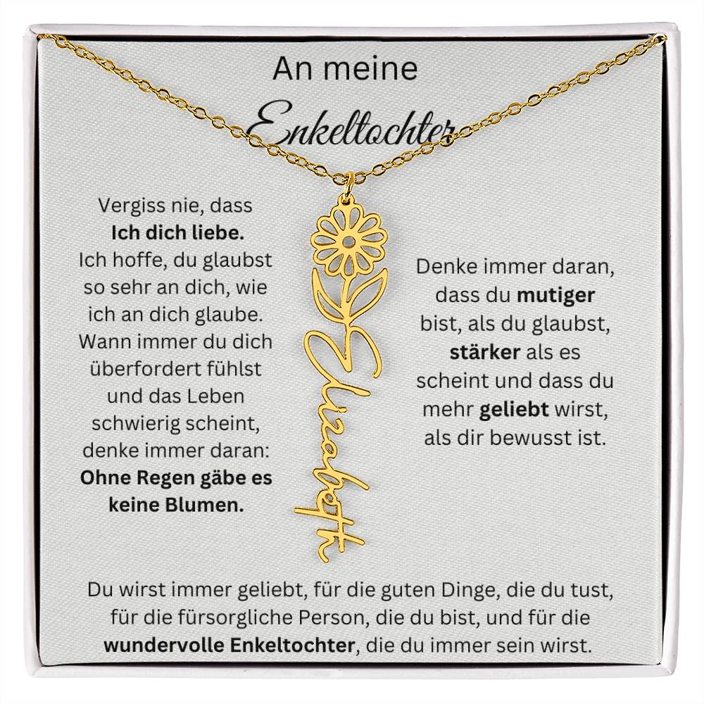 An Meine Enkeltochter - Vergiss Nie