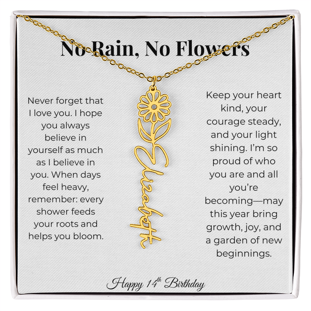 14th Birthday Gift for Daughter, Granddaughter, Niece, Goddaughter & Bonus Daughter