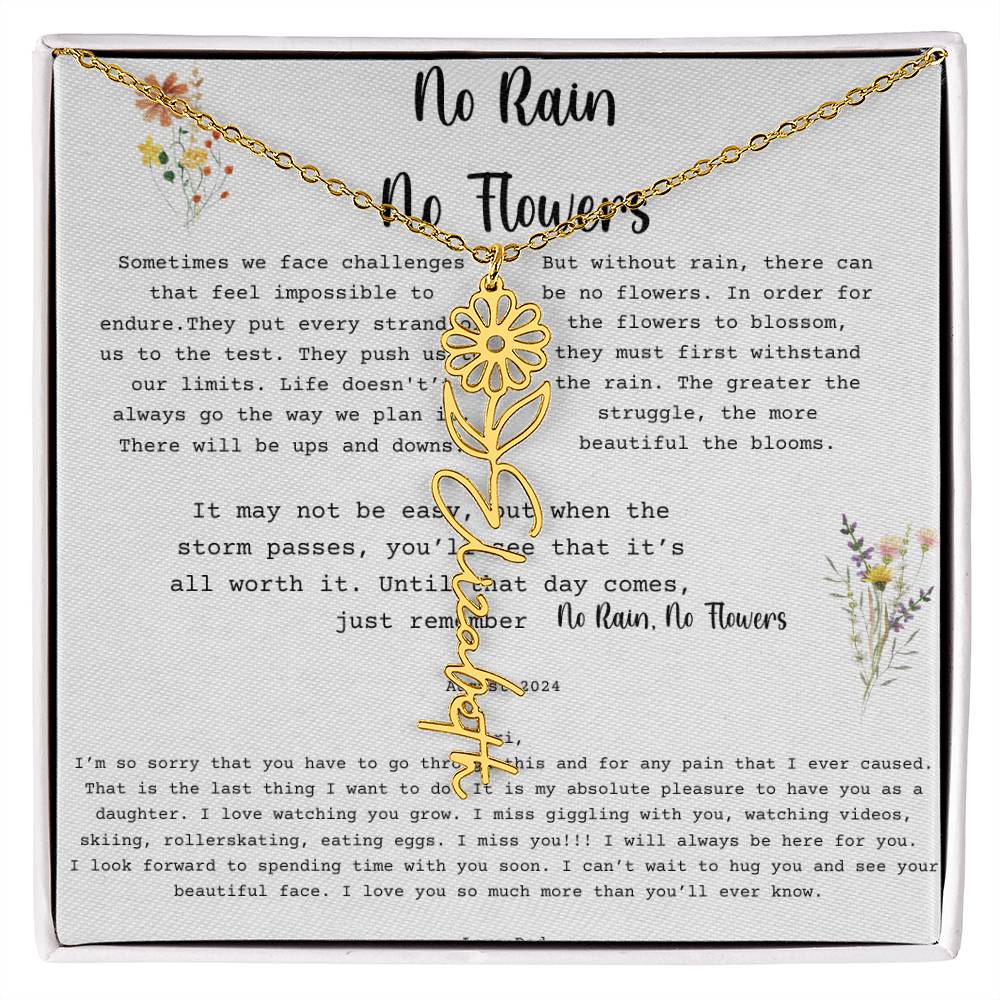 No Rain No Flowers