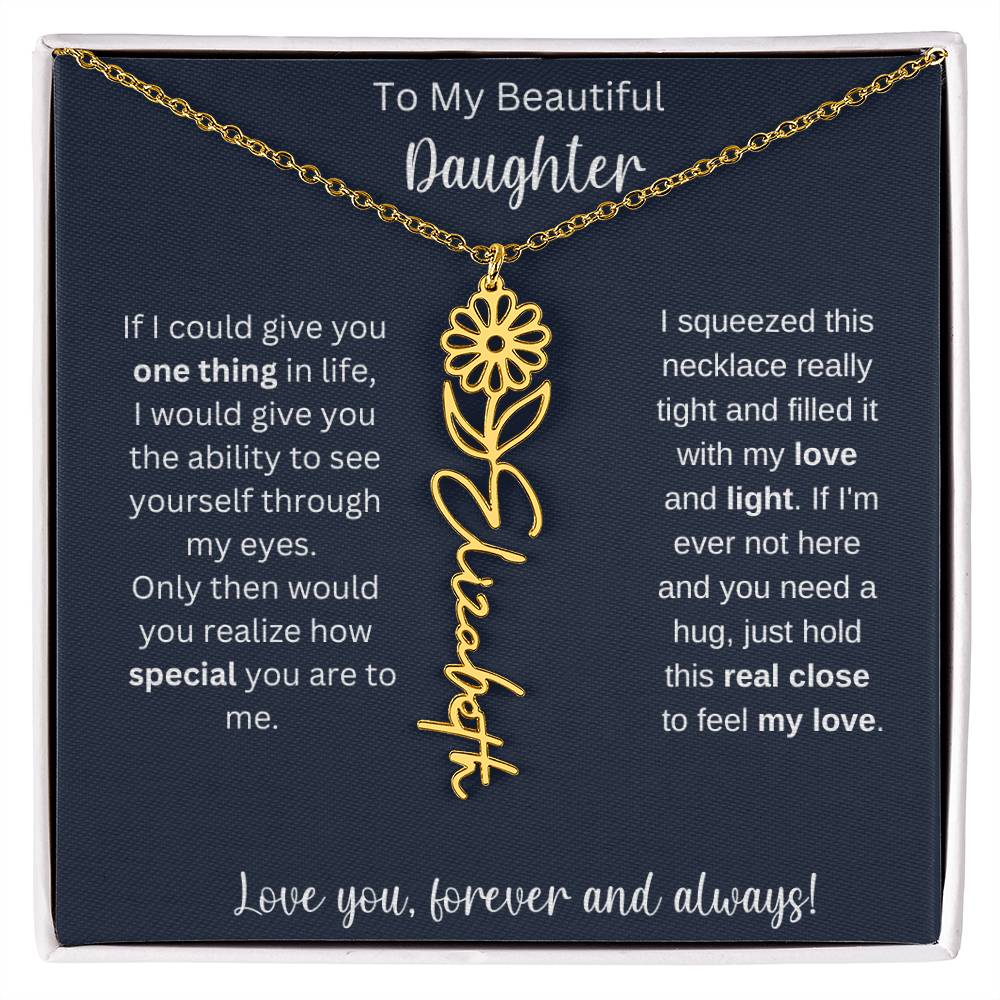 Daughter Custom Necklace 2