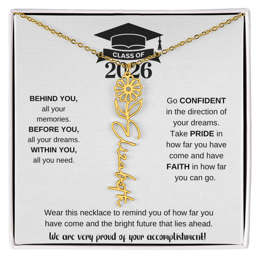 2026 Graduation Necklace