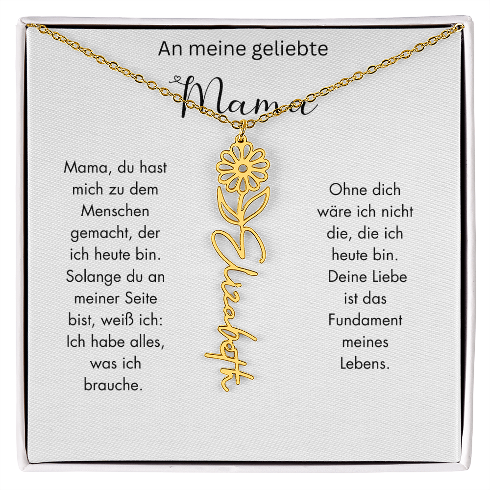 Personalisiertes Schmuck Geschenk für Mama