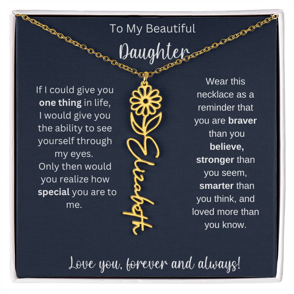 Daughter Custom Necklace 1