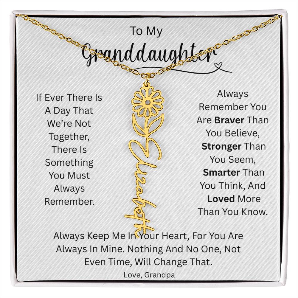 Granddaughter Grandpa