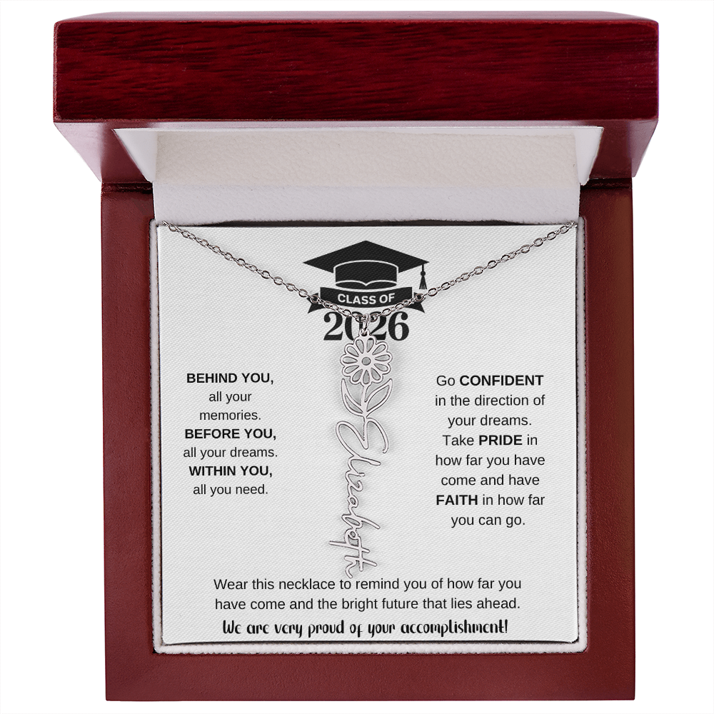 2026 Graduation Necklace