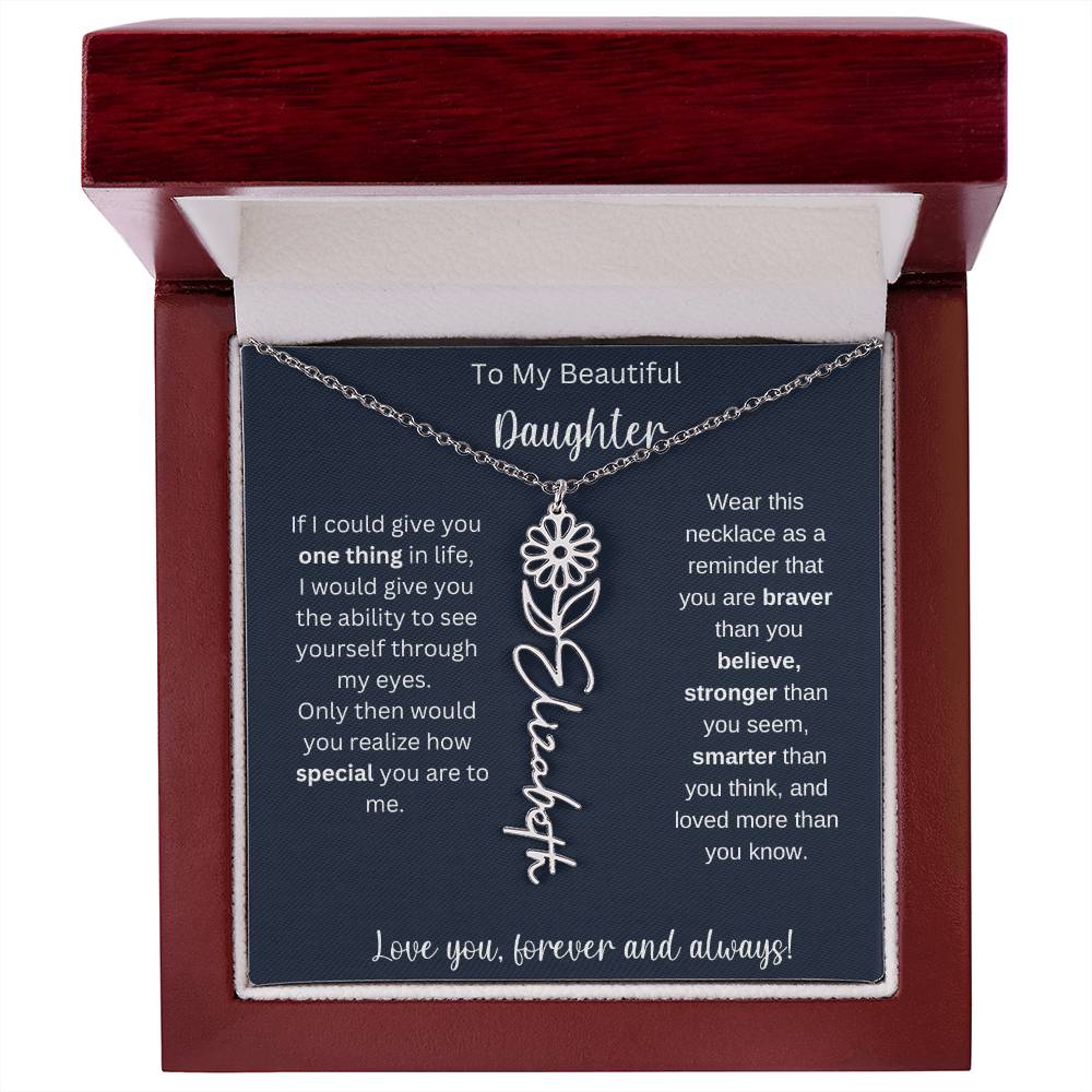 Daughter Custom Necklace 1