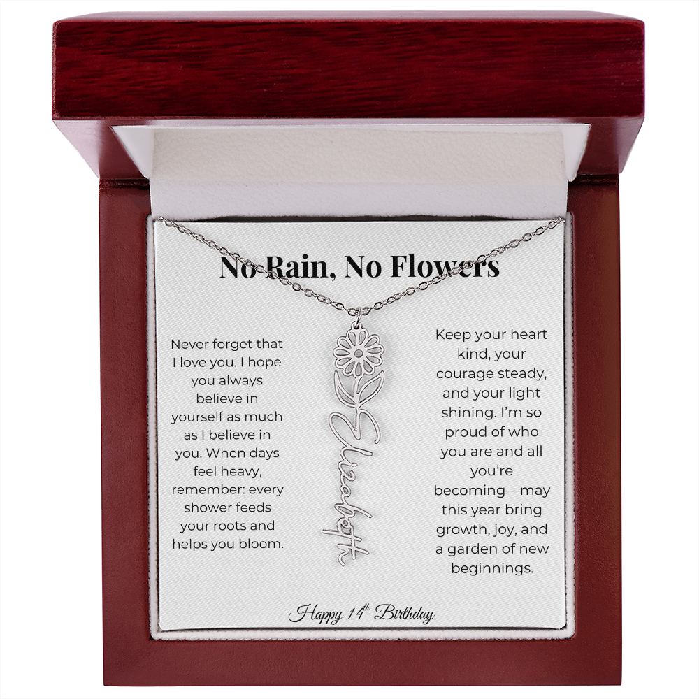 14th Birthday Gift for Daughter, Granddaughter, Niece, Goddaughter & Bonus Daughter
