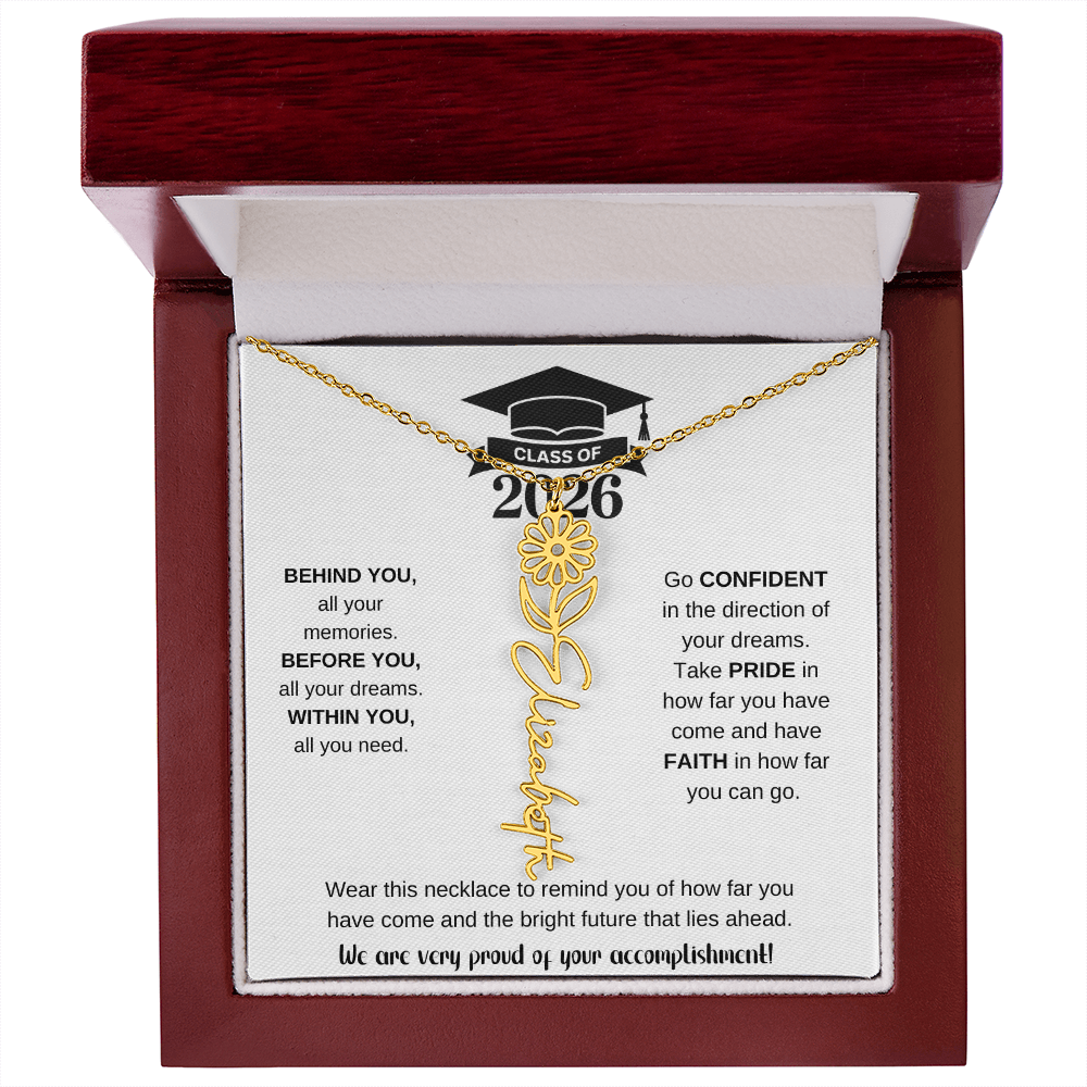 2026 Graduation Necklace