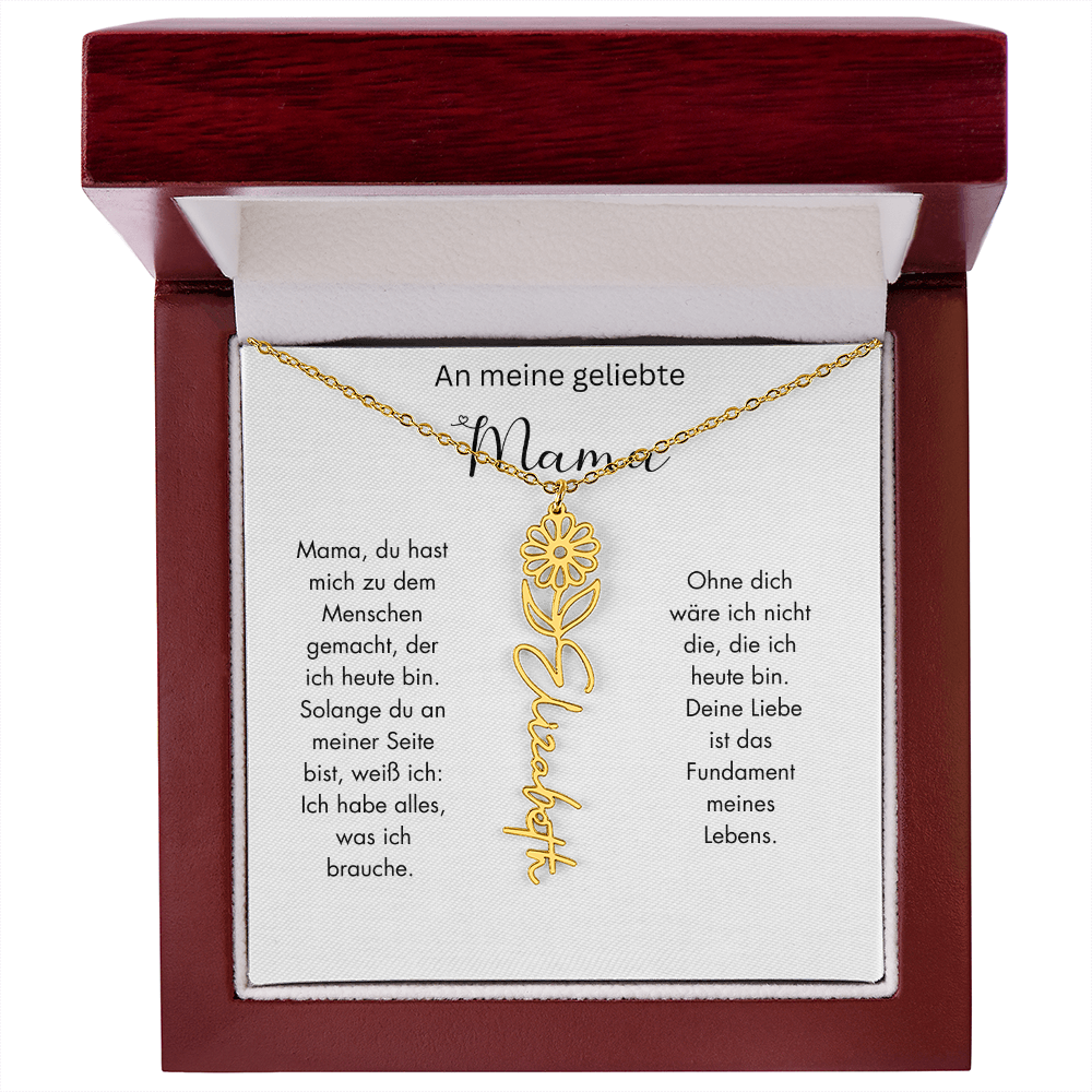 Personalisiertes Schmuck Geschenk für Mama