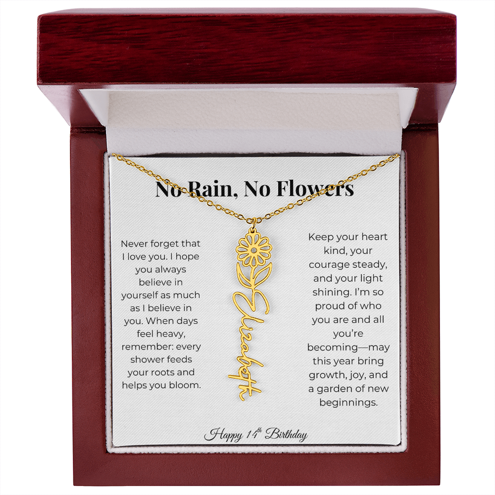 14th Birthday Gift for Daughter, Granddaughter, Niece, Goddaughter & Bonus Daughter