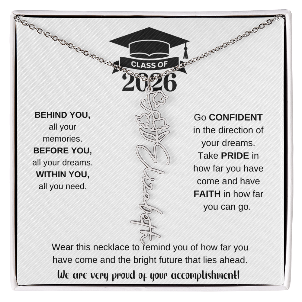 2026 Graduation Necklace
