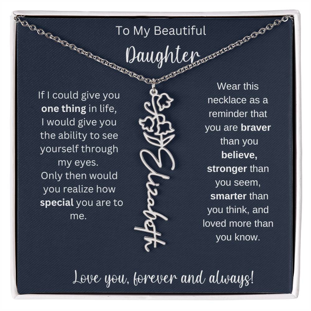 Daughter Custom Necklace 1