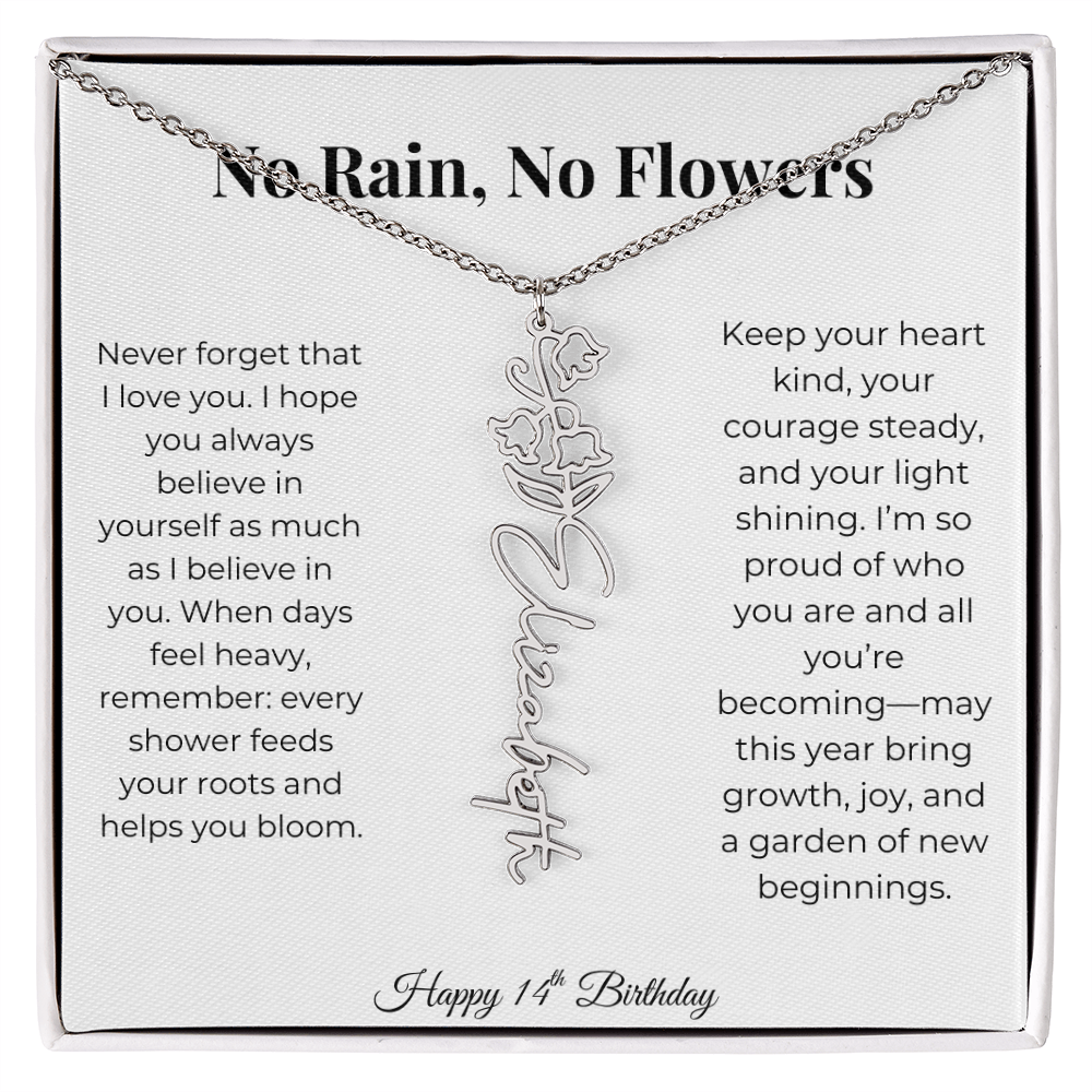 14th Birthday Gift for Daughter, Granddaughter, Niece, Goddaughter & Bonus Daughter