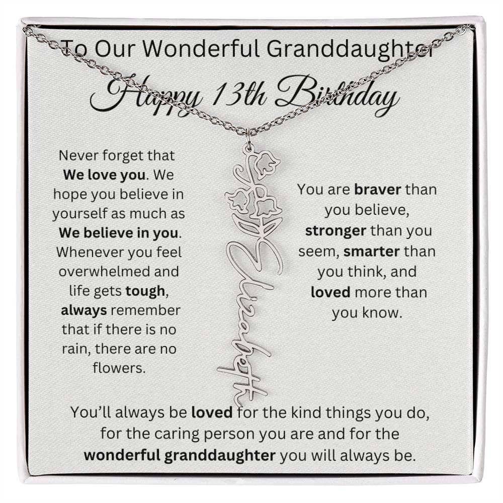 ourgranddaughter13th