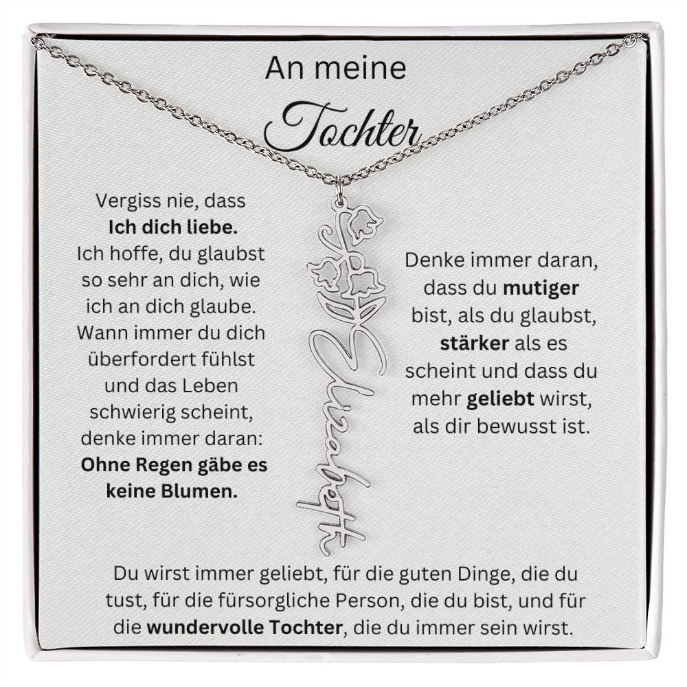 An Meine Tochter Vergiss Nie Dass Ich Dich Liebe