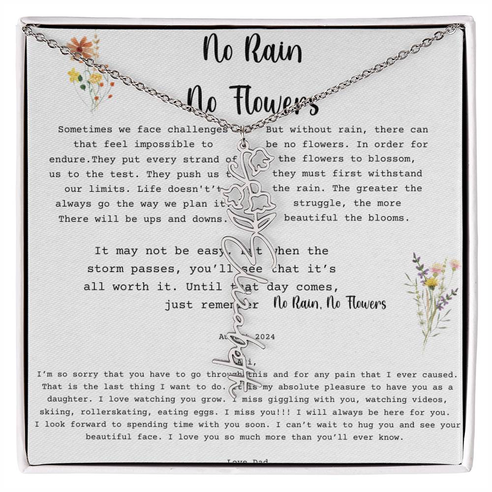 No Rain No Flowers
