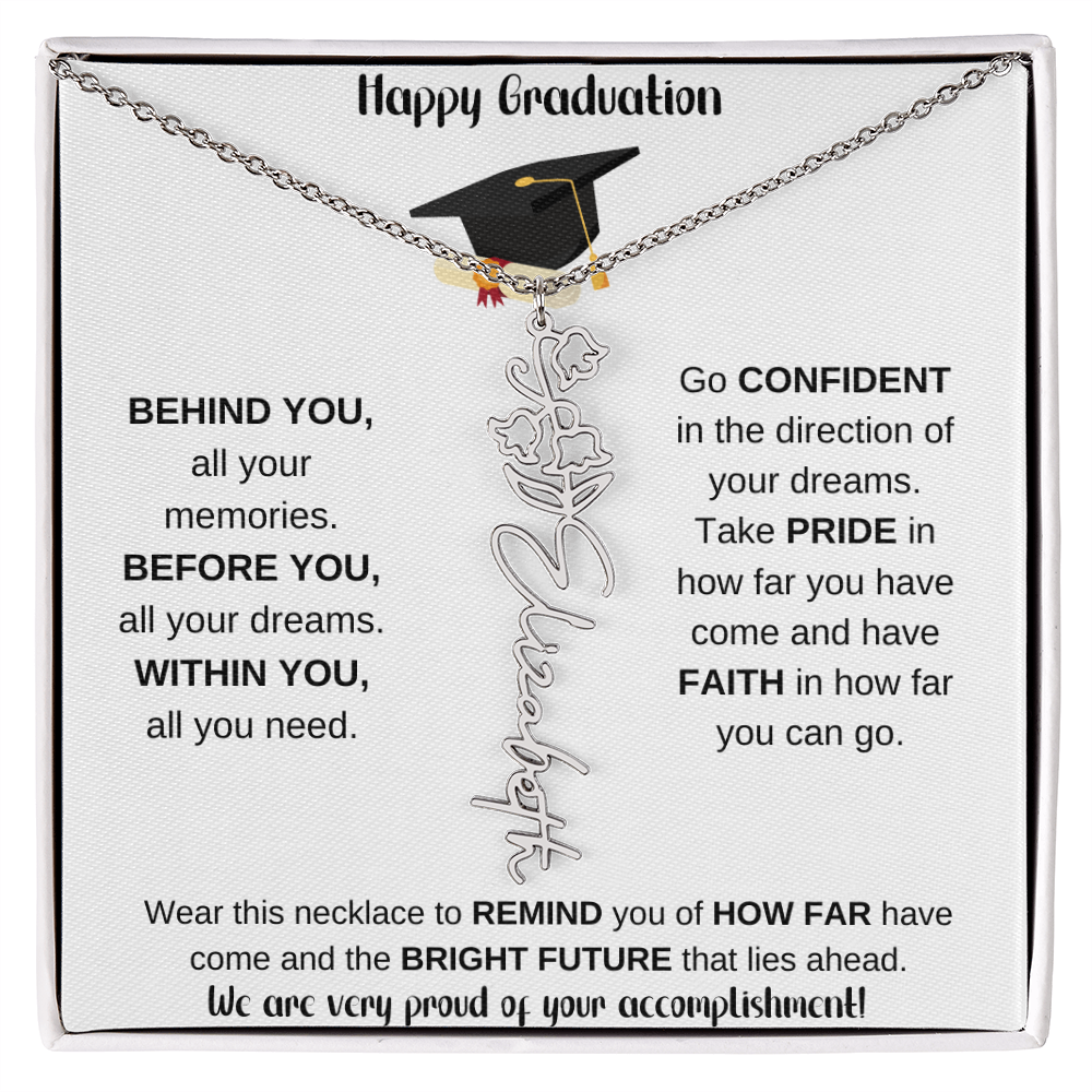 2025 Graduation Gift - Flower Name Necklace 10