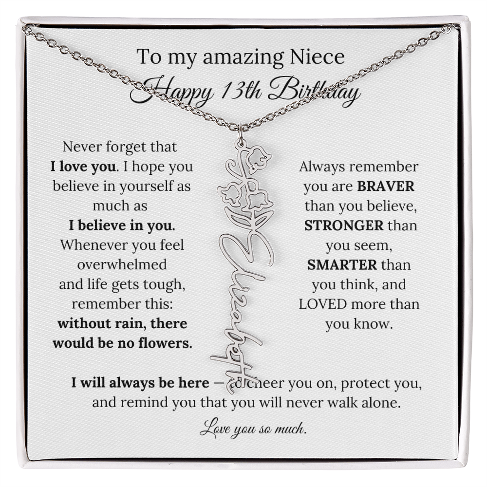 Happy 13th Birthday Gift for Niece