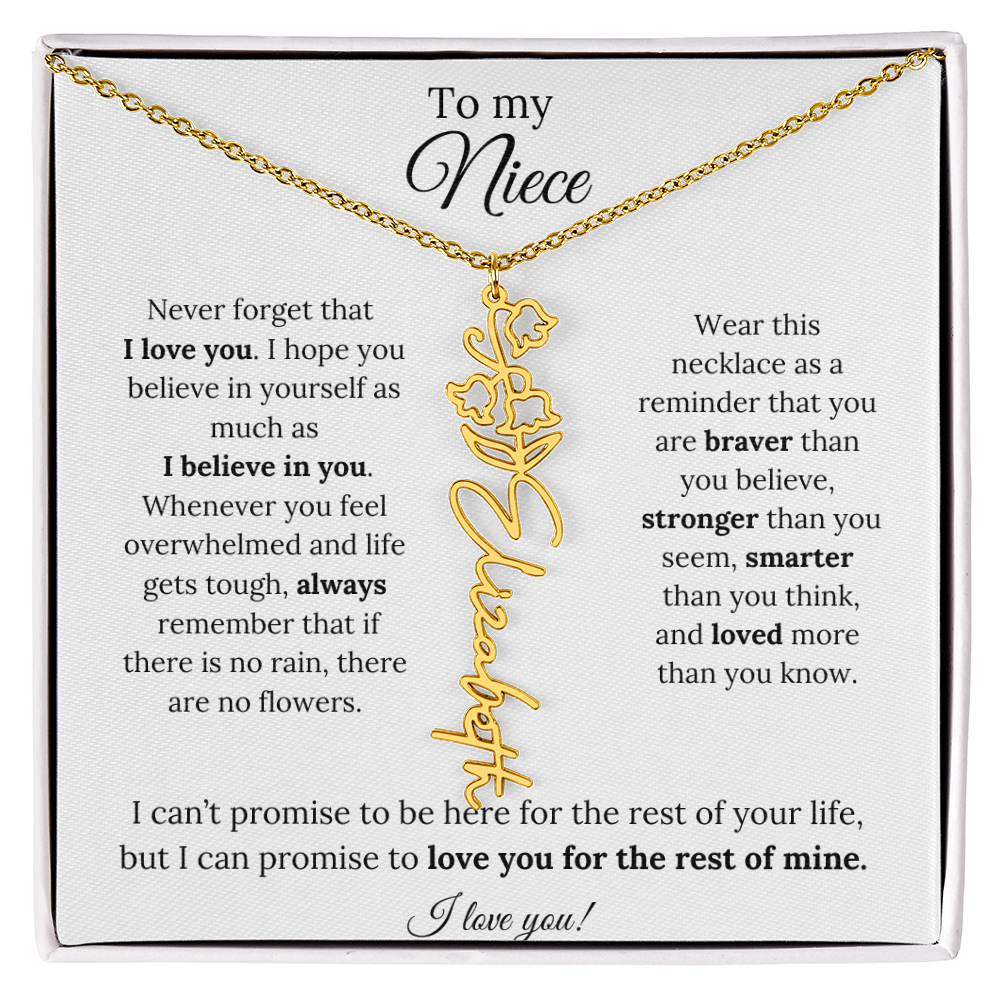 To My Niece