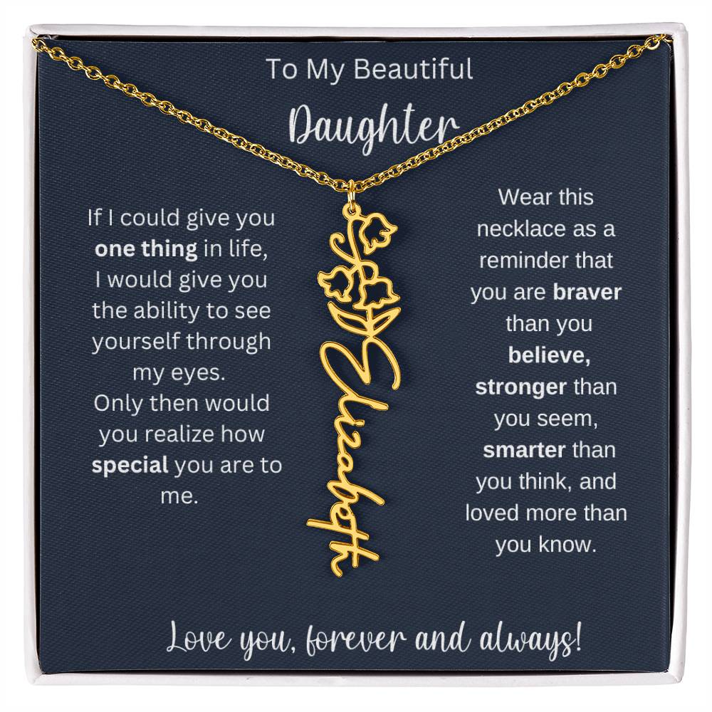 Daughter Custom Necklace 1