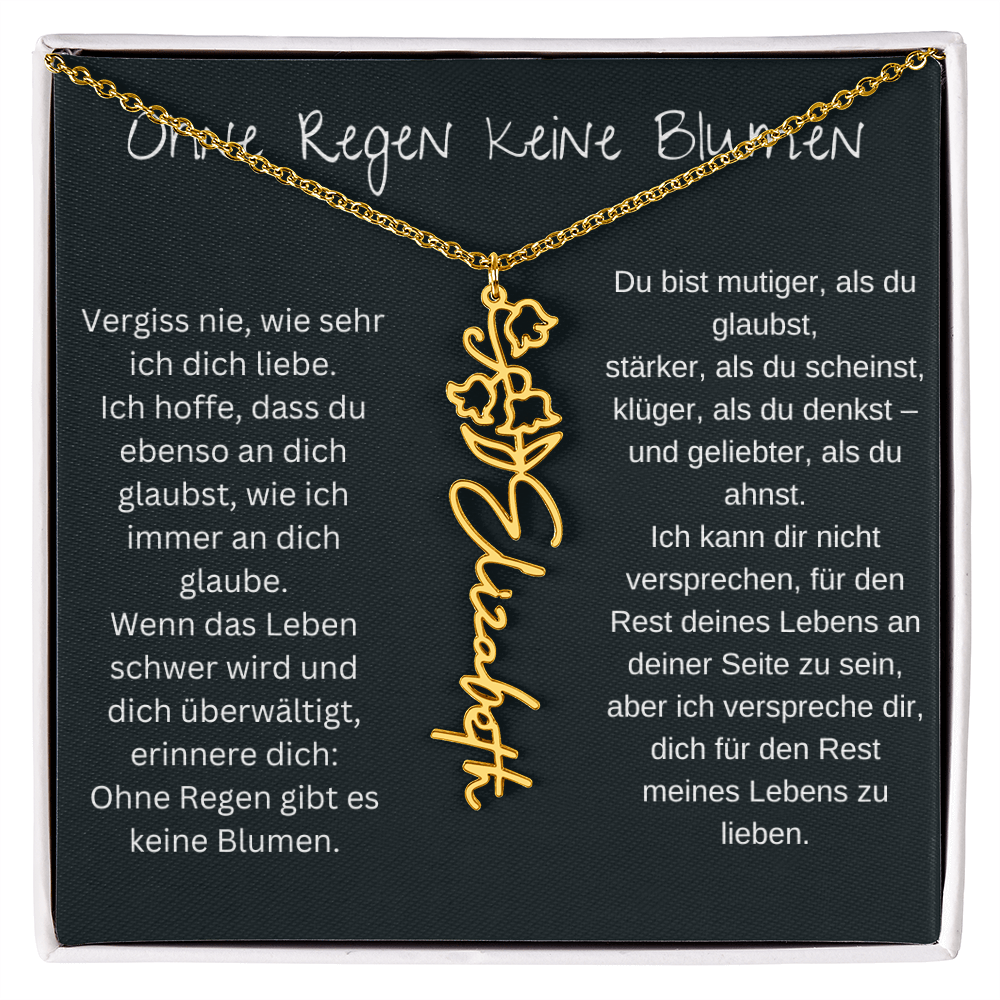 Ohne Regen Keine Blumen
