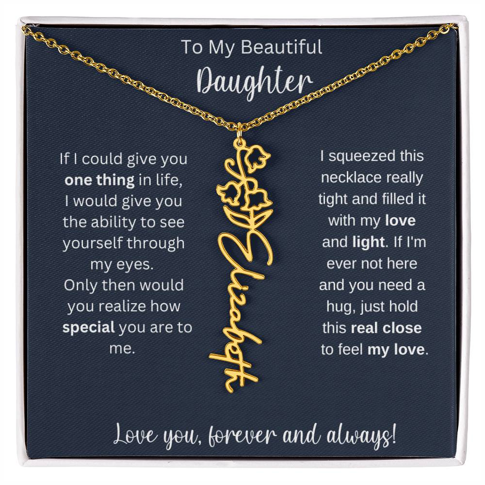Daughter Custom Necklace 2