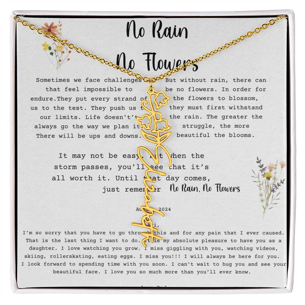 No Rain No Flowers