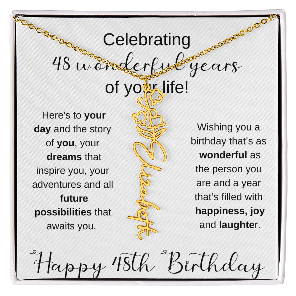 Happy 48th Birthday