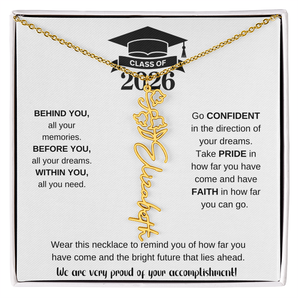 2026 Graduation Necklace