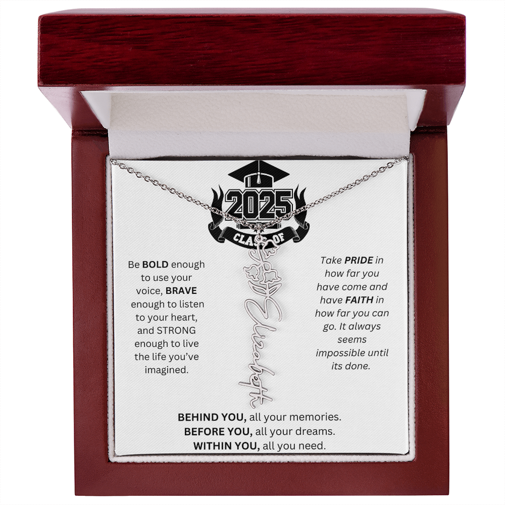 2025 Graduation Gift - Flower Name Necklace 3