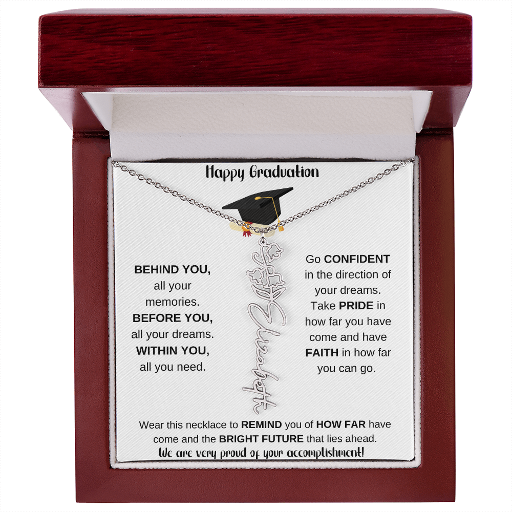 2025 Graduation Gift - Flower Name Necklace 10