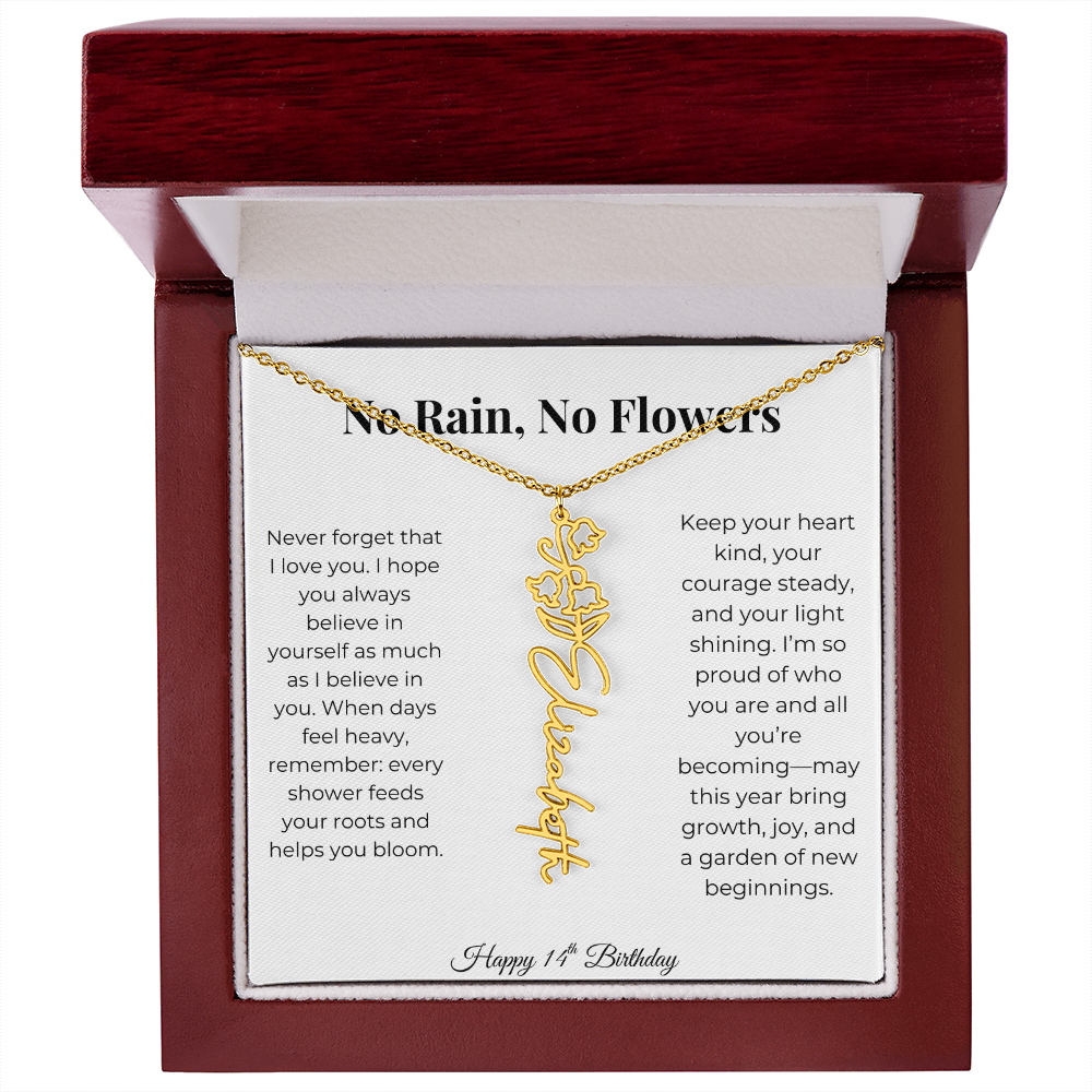 14th Birthday Gift for Daughter, Granddaughter, Niece, Goddaughter & Bonus Daughter